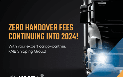 Zero handover fees continuing into 2024! With your expert cargo-partner, KMB Shipping Group